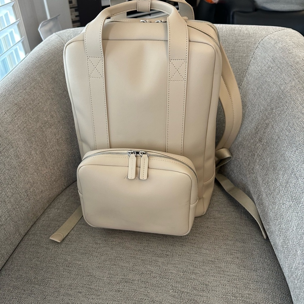 Monos Metro Backpack in Ivory